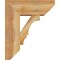 Ekena Millwork Balboa Slat Rough Sawn Bracket w/ Offset Brace, Western Red Cedar, 8"W x 20"D x 24"H BKT0806X20X24BOA06RWR - alternate 4